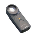 Handheld magnifier 10X Lens Ø26 mm LED light source